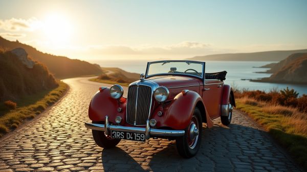 Laissez-vous séduire par la location de voiture rétro en Bretagne